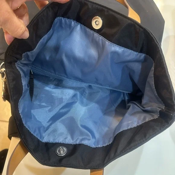 Jambu & Co Black and Brown Leaf Design 3 Way Crossbody Messenger Bag - Picture 5 of 16